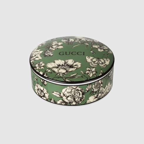 Gucci Flora Sketch print trinket box