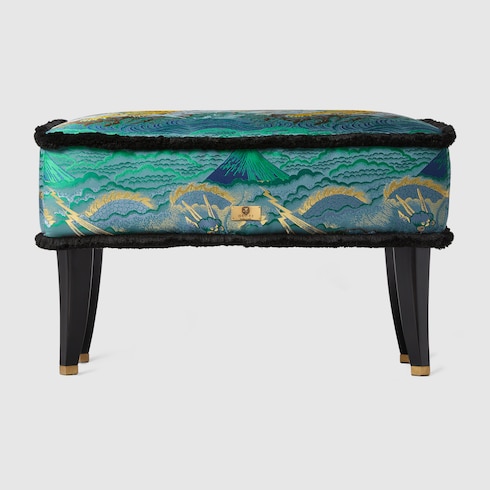 Tiger jacquard stool  Detail 3