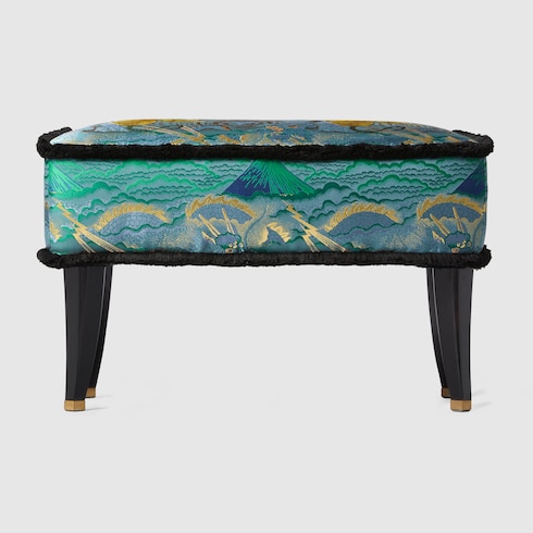 Tiger jacquard stool  Detail 5