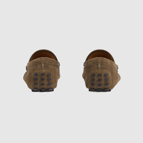 Gucci cheap suede driver