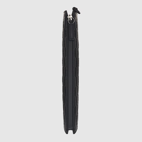 Rubber-effect small pouch