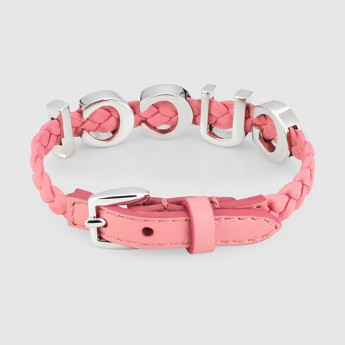 'GUCCI' leather bracelet