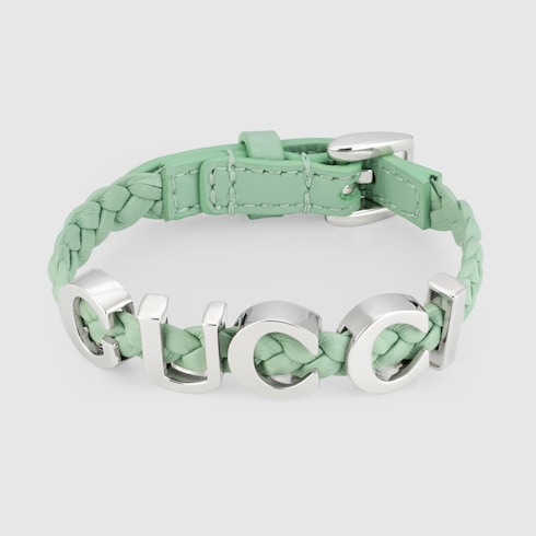 Gucci hot sale rubber wristband