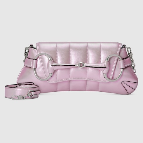 Pink gucci chain bag discount