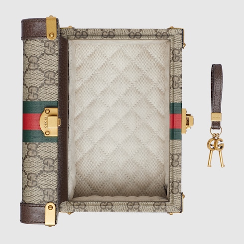 Gucci Savoy系列迷你硬体化妆箱