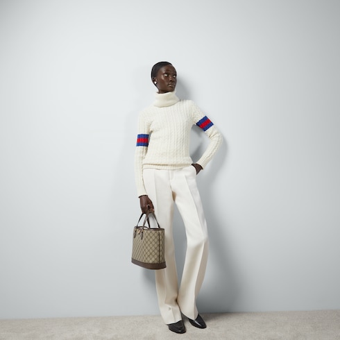 Bolso tote Ophidia tamaño mediano