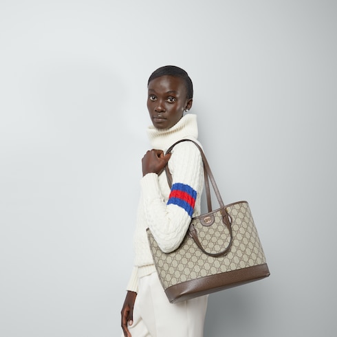 Bolso tote Ophidia tamaño mediano