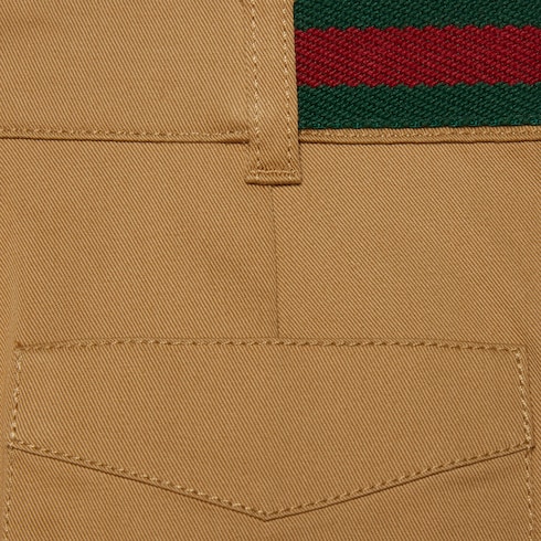Children's stretch cotton shorts with Web