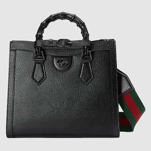 Borsa shopping Gucci Diana misura piccola in pelle nera GUCCI CH