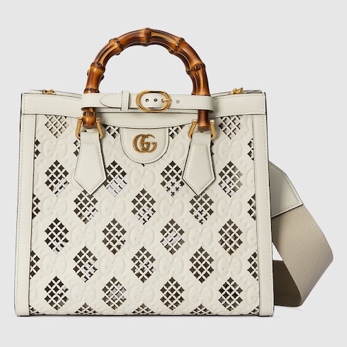 グッチ ダイアナ〕スモール トートバッグオフホワイト | GUCCI公式