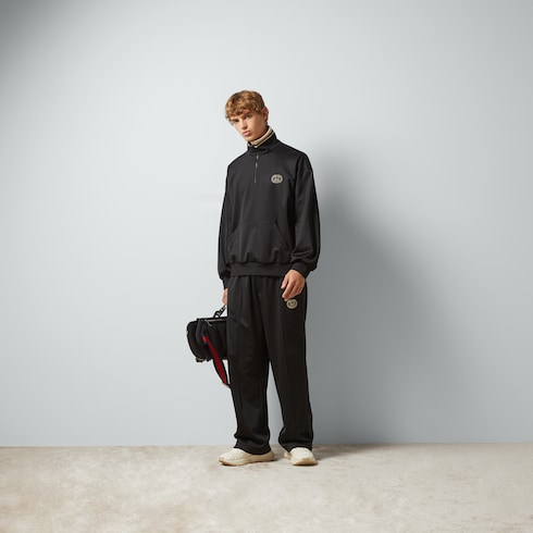 Pantalone sportivo in jersey tecnico