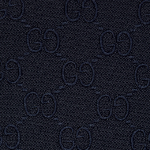 Poloshirt aus Baumwolle mit GG Stickerei
