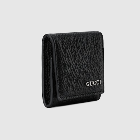 Coin case with Gucci logo