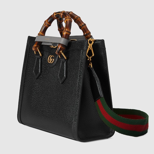 Gucci Diana系列中号竹节托特包