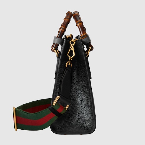 Gucci Diana系列中号竹节托特包