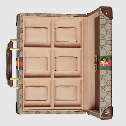 Estuche de reloj mediano rígido Gucci Savoy