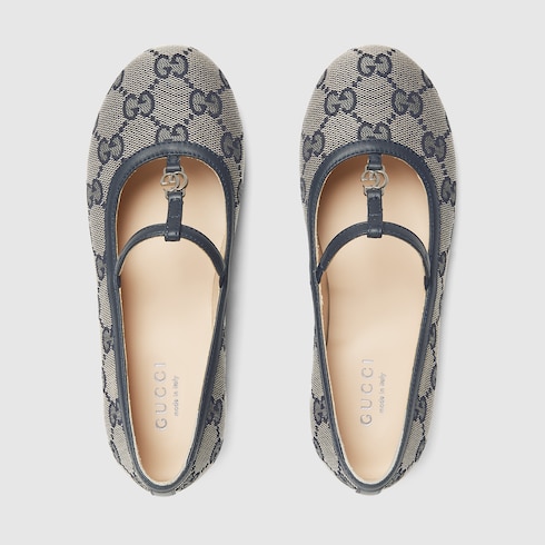 Children's Double G ballet flat