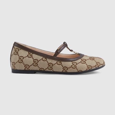 Ballerines pour enfant avec détail Double G