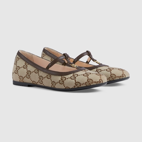 Ballerines pour enfant avec détail Double G