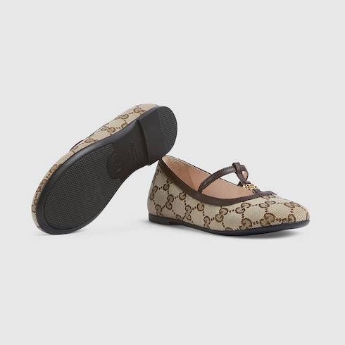 Ballerines pour enfant avec détail Double G