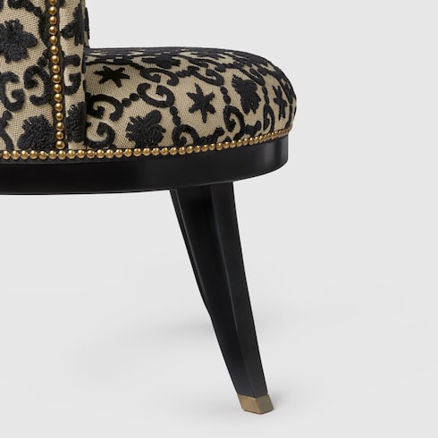 GG jacquard armchair Detail 6