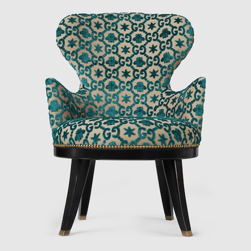 Poltrona con motivo GG jacquard