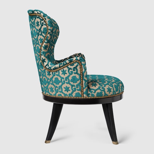 GG jacquard armchair Detail 4