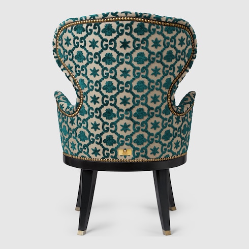 Poltrona con motivo GG jacquard