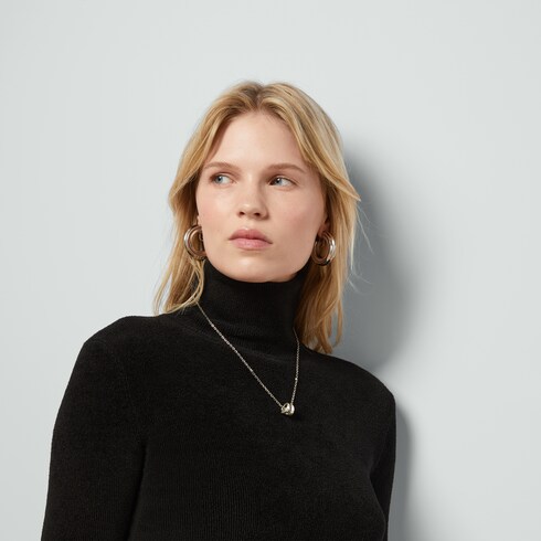 Wrapped Horsebit necklace in 925 sterling silver GUCCI US