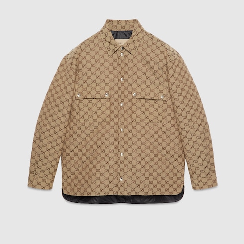 Chemise en toile GG