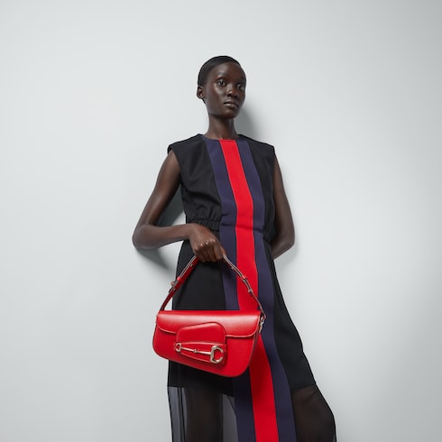 Gucci horsebit red new arrivals