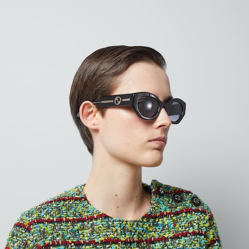 Lunettes de soleil ovales