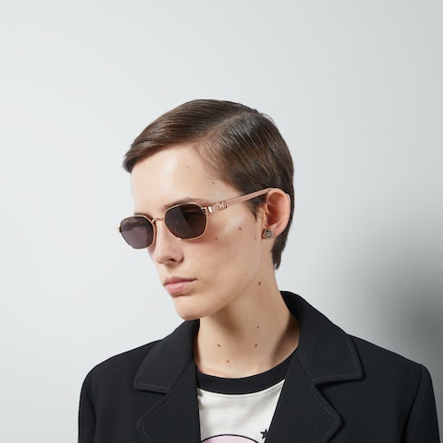 Round-frame sunglasses
