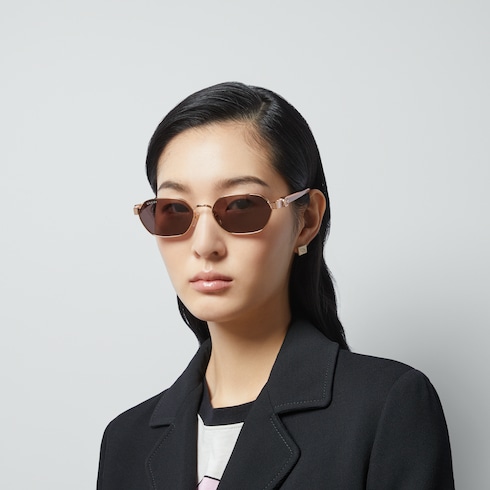 Round-frame sunglasses