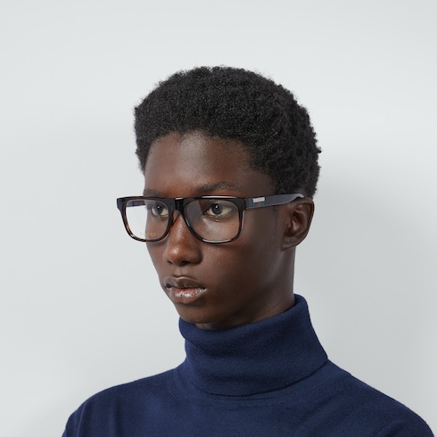 Square optical frame