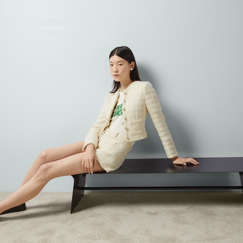Chaqueta de tweed