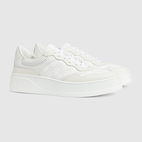 Zapatilla con suela gruesa y GG para hombre