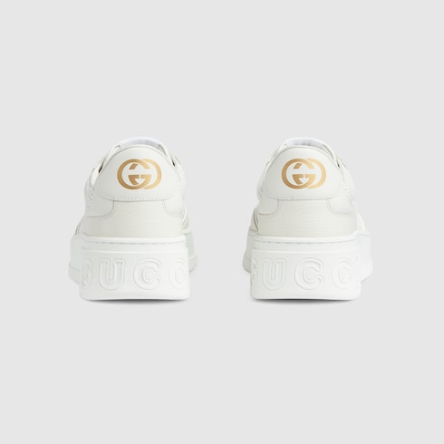 Zapatilla con suela gruesa y GG para hombre