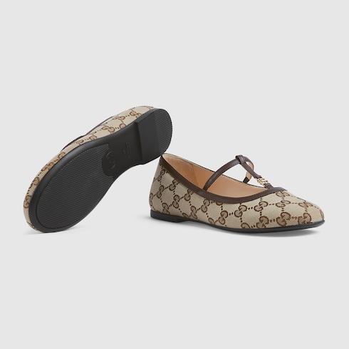 Teen Double G ballet flat Detail 5