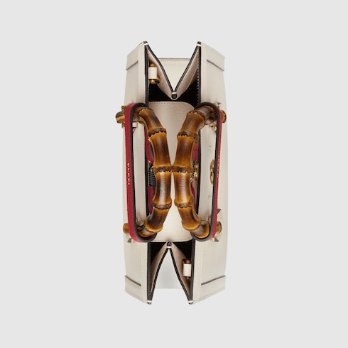 Gucci Diana系列中号竹节托特包