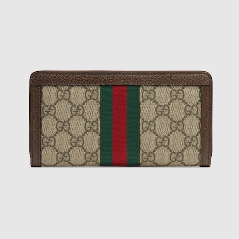 GUCCI オフィディア GG ウォレット オフィディア〕GG ジップアラウンドウォレット ・GGスプリーム