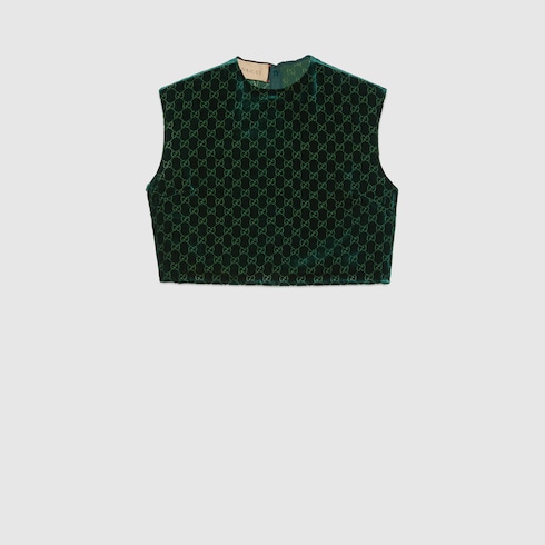 Blusa de terciopelo GG