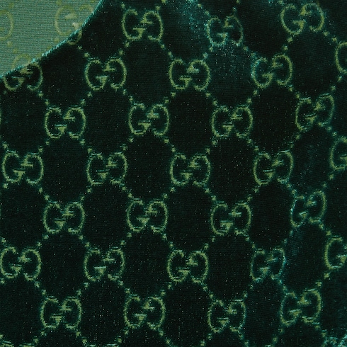 Camiseta de terciopelo con GG
