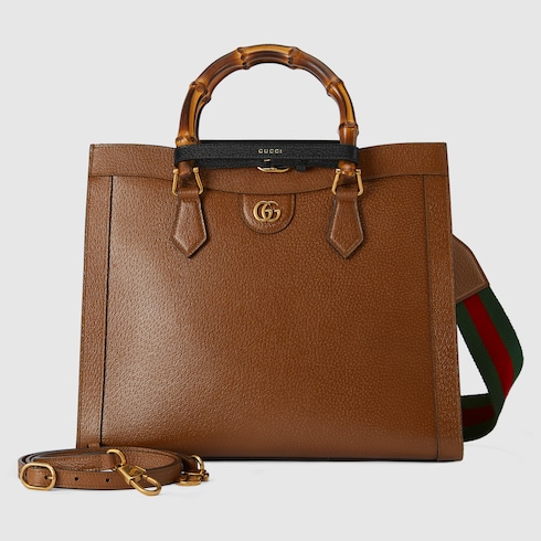 Gucci Diana系列大号托特包