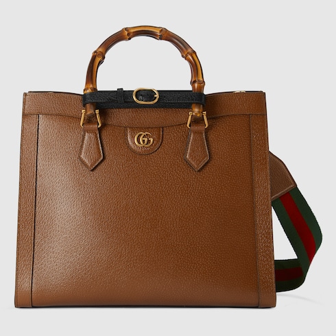 Gucci Diana系列大号托特包
