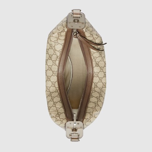 Gucci Attache medium shoulder bag in Beige GG Canvas | GUCCI® SI