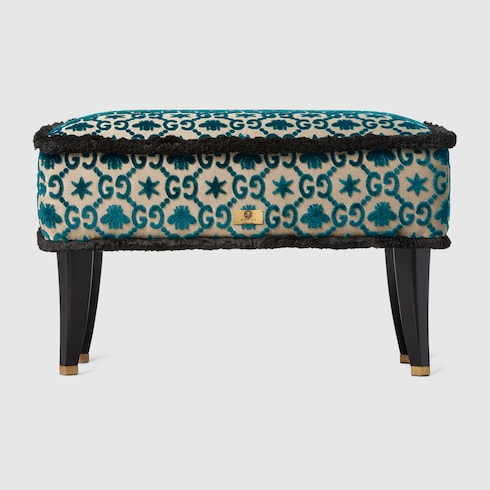 GG jacquard stool Detail 3