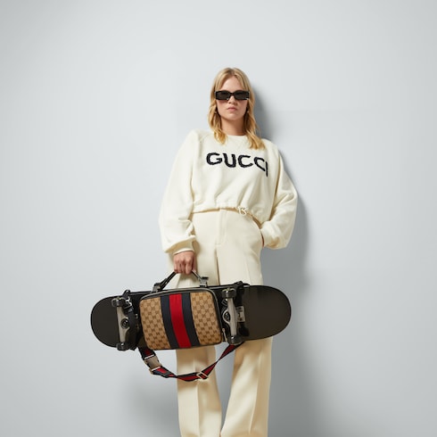 Skateboard avec logo Gucci
