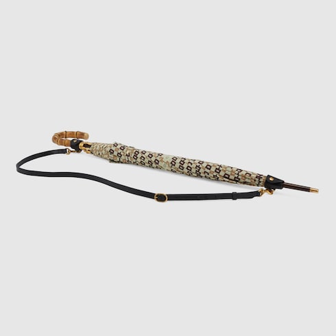 Gucci Horsebit print nylon umbrella