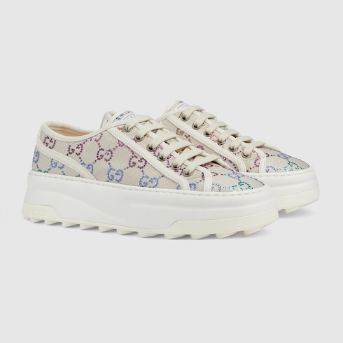 Gucci womens hot sale platform sneakers